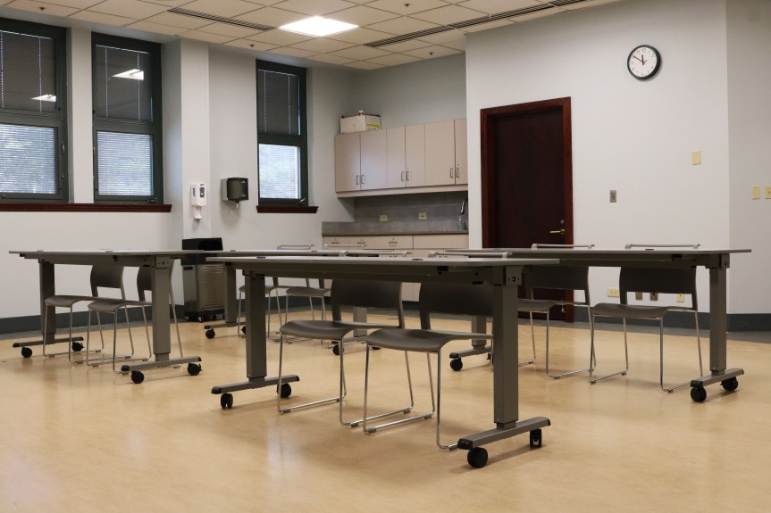 Renovated Program Room sink area