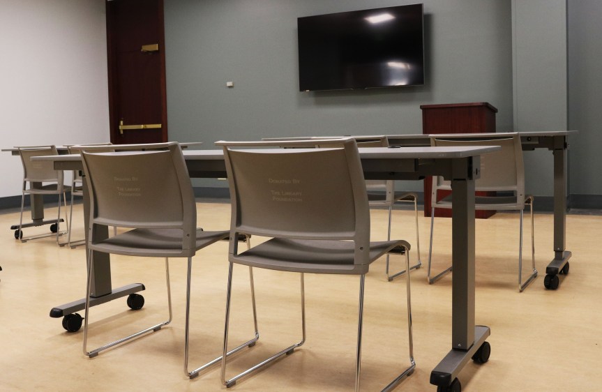 Renovated program room